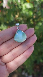 Pingente Hemimorfita Azul