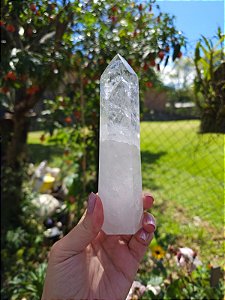 Ponta Geradora de Quartzo Cristal