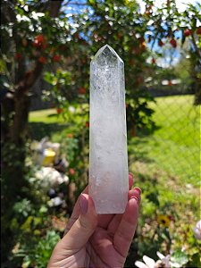 Ponta Geradora de Quartzo Cristal