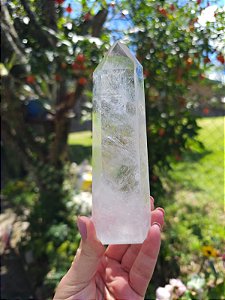 Ponta Geradora de Quartzo Cristal