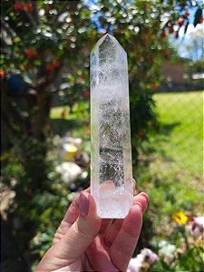 Ponta Geradora de Quartzo Cristal