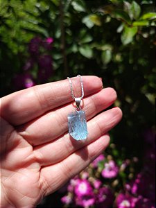 Pingente de Água Marinha