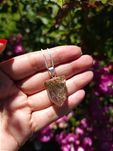 Pingente Quartzo com Rutilos