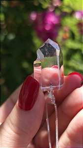 Pingente Quartzo Extra com Negativo