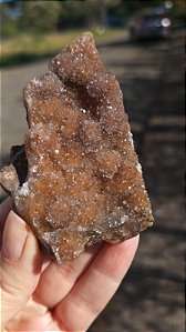 Calcedônia Dourada Sacaroidal