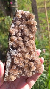 Calcedônia Dourada Sacaroidal