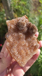 Calcedônia Dourada Sacaroidal