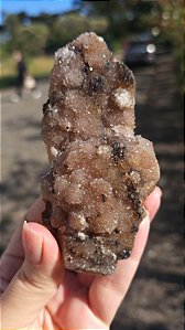 Calcedônia Dourada Sacaroidal