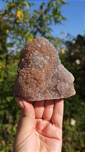 Calcedônia Lilás e Rosa com Sugar