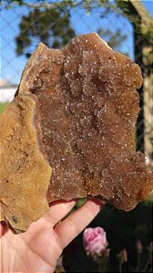 Calcedônia Dourada Sacaroidal