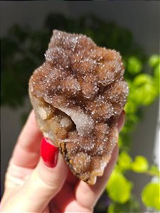 Calcedônia Dourada Sacaroidal