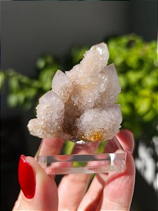 Quartzo Spirit Branco e Dourado