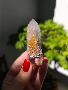 Quartzo Spirit Branco e Dourado