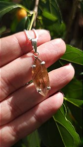 Pingente Quartzo Rutilo Estrela