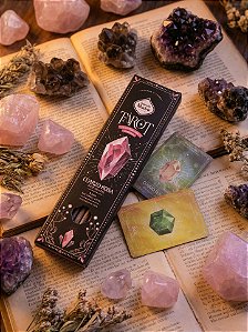 Incenso Tarot Gema Quartzo Rosa Sagrada Madre