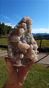 Calcedônia Rosa Sacaroidal