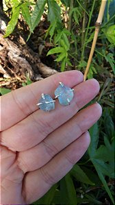 Brinco Topázio Azul