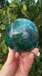 Esfera Crisocola - Turquesa Peruana