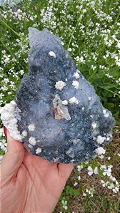 Flor de Cristal Extra com Ametista