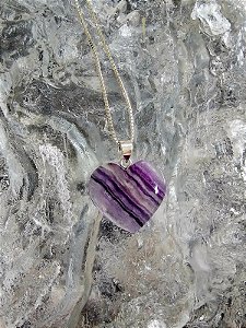 Pingente Fluorita Arco-Íris