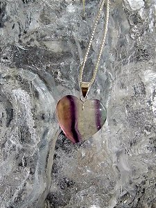 Pingente Fluorita Arco-Íris