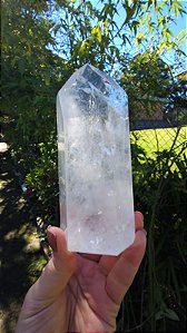 Ponta Geradora de Quartzo Cristal