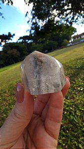 Quartzo Jardim com Rutilos