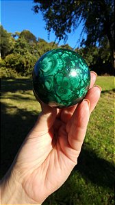Esfera de Malaquita