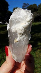 Cristal Interferência com Albita