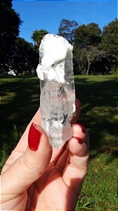 Cristal Interferência com Albita Autocurado