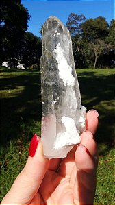 Cristal Ancestral com Albita