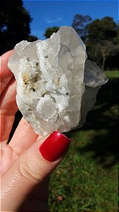 Cristal Interferência com Albita