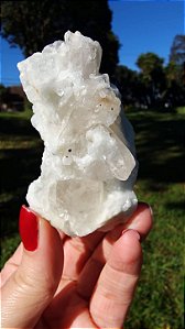Cristal Interferência com Albita