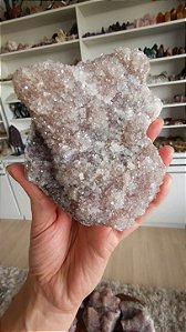 Drusa de Cristal Rosa