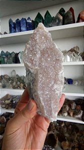 Drusa de Cristal Rosa