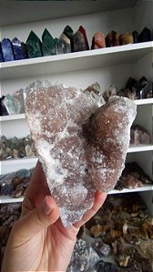 Drusa de Cristal Rosa