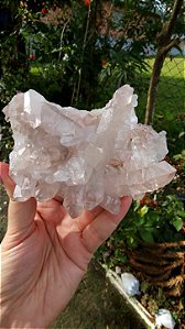 Drusa de Cristal Rosa