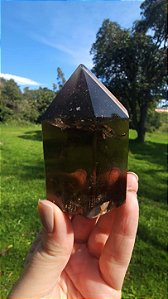 Quartzo Fumê com Inclusão