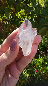 Cristal Biterminado, Autocurado com Elo do Tempo Futuro