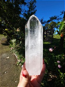 Ponta Geradora de Quartzo Cristal