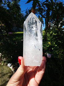 Ponta Geradora de Quartzo Cristal