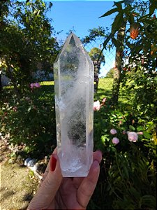 Ponta Geradora de Quartzo Cristal