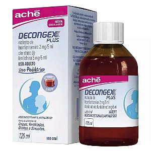 Decongex Plus Aché Xarope - 120ml