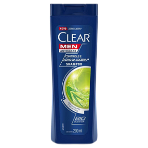 Shampoo  Clear Men Controle e Alívio da Coceira 200ml
