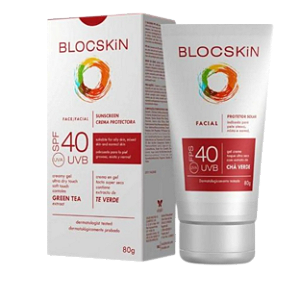 Protetor solar BLOCSKiN  para Fps 40 80g