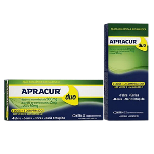 Apracur Duo - 12 Comprimidos