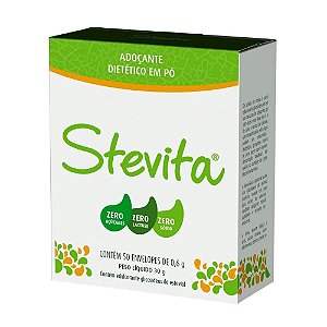 Adoçante (SACHÊ) 50 Envelopes - STEVITA