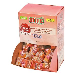BALA DE CARAMELO COM MORANGO DIET DISPLAY 700g - HUÉ