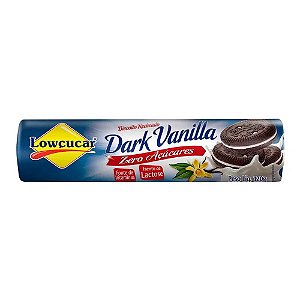 BISCOITO RECHEADO DARK VANILLA 120g - LOWÇUCAR