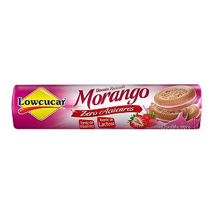 BISCOITO RECHEADO MORANGO 120g - LOWÇUCAR